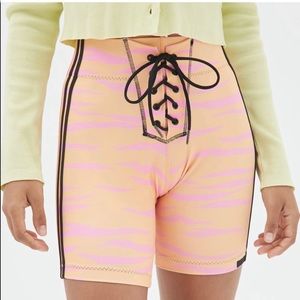 Urban Outfitters Lace-up Bike Shorts